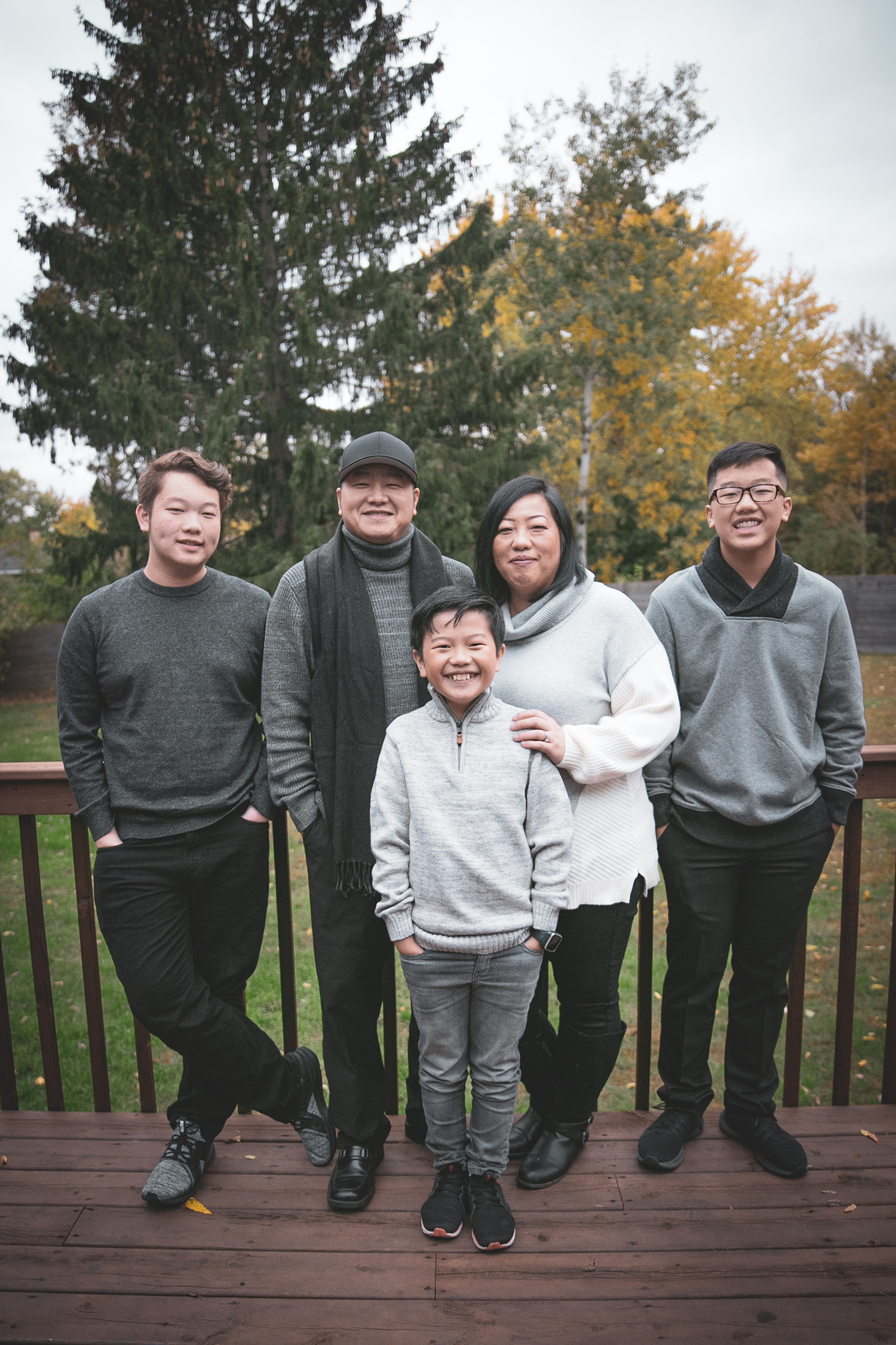 Eau Claire Wisconsin Family Photography Yang Family